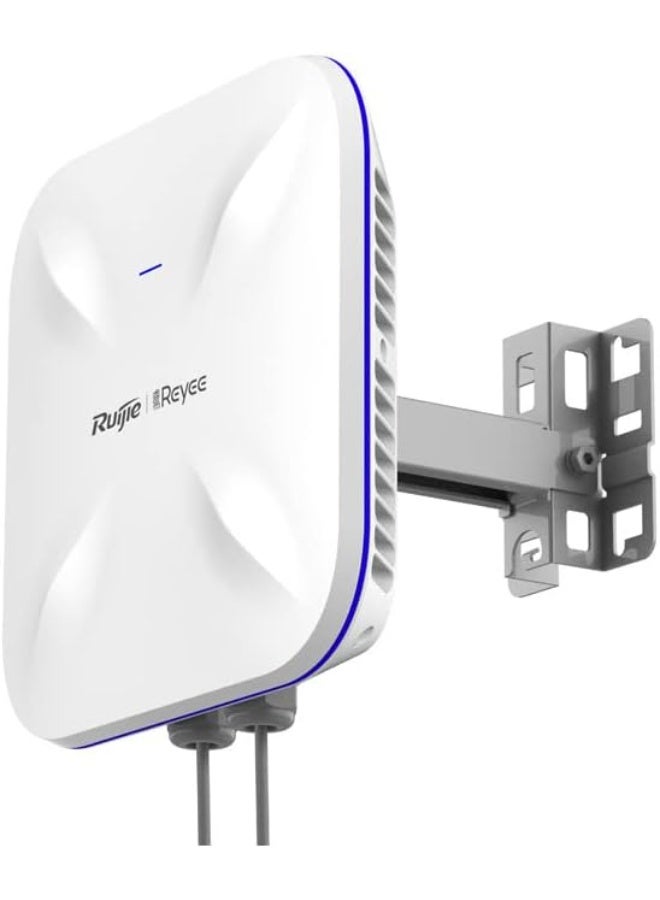 Ruijie نقطة وصول واي فاي 6 AX1800 RG-RAP6260-G الخارجية | نطاق طويل | مقاومة للعوامل الجوية IP68 | إيثرنت جيجابت | جهاز توجيه لاسلكي خارجي - Image 2